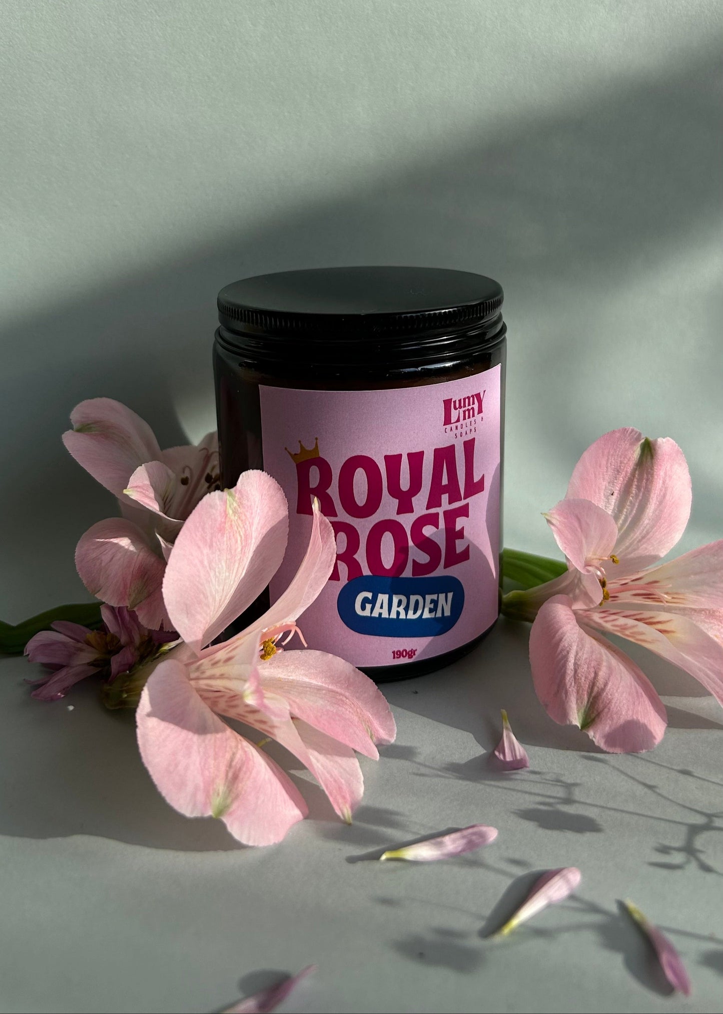 Vela aroma floral - Royal Rose Garden