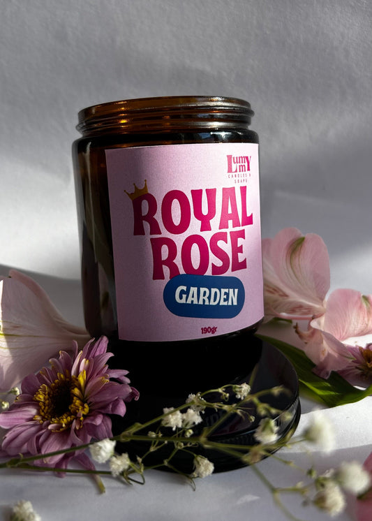 Vela aroma floral - Royal Rose Garden